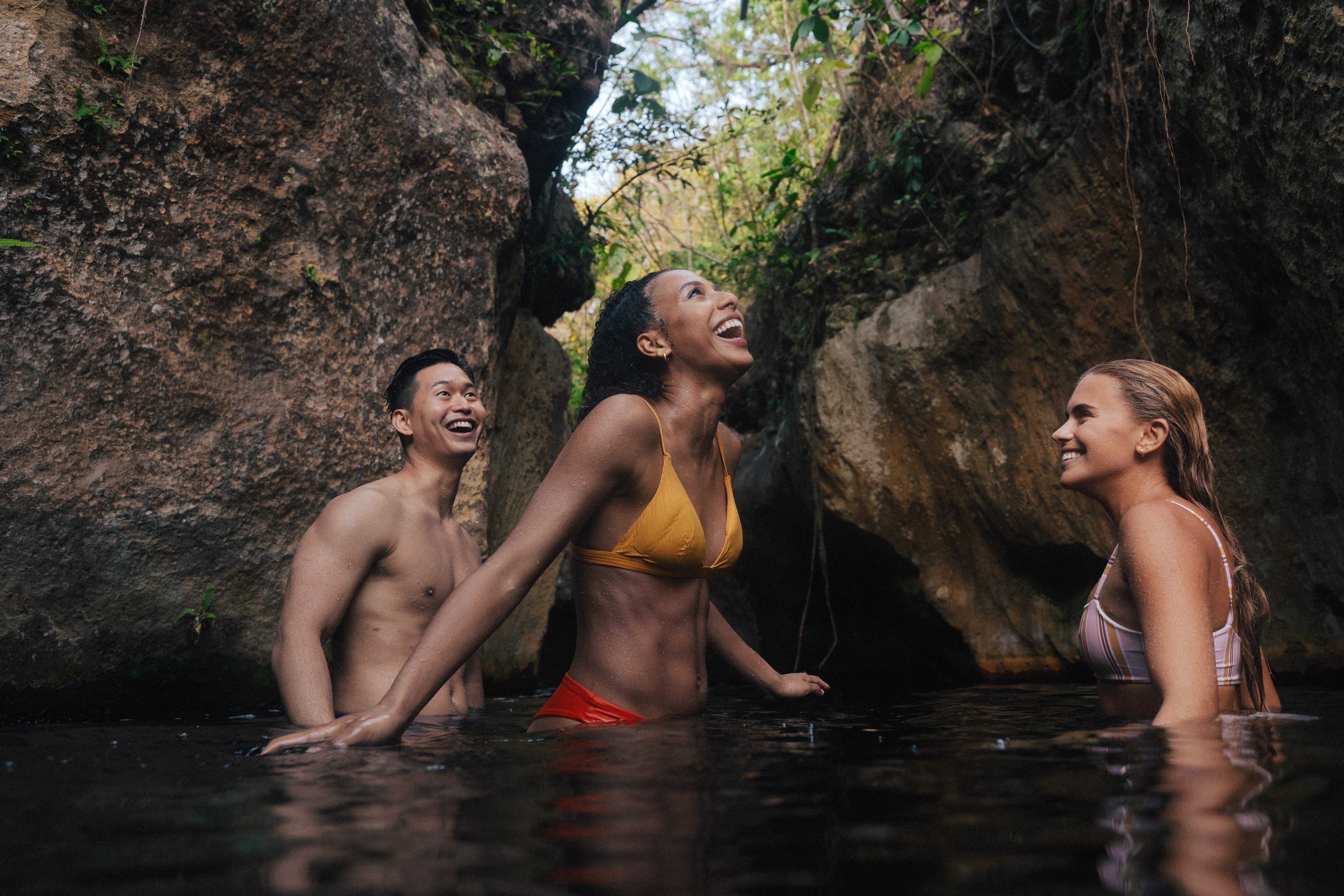 amigos en cascada