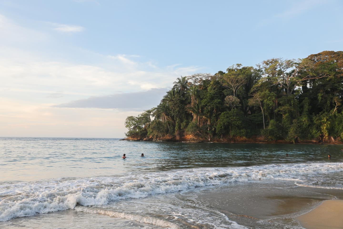 Playa de Talamanca al atardecer